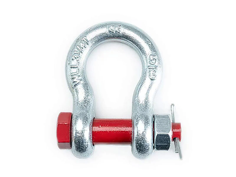 G-2130 bolt type bow shackle 5/8 inch WLL 3-1/4T
