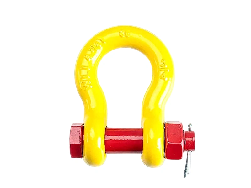 G-2130 bolt type bow shackle 3/4 inch WLL 4-3/4T